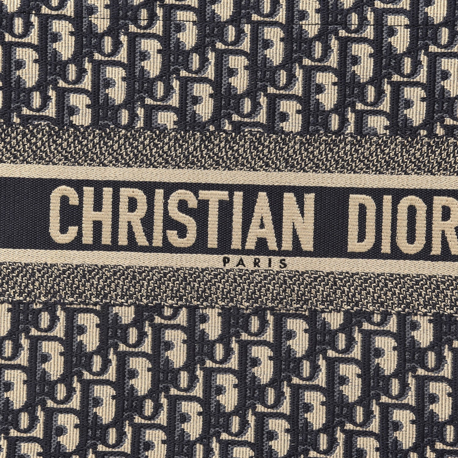 Christian Dior Oblique Medium Book Tote Blue Multicolor 8 of 10