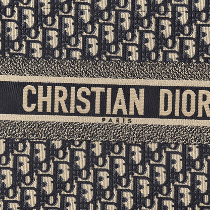 Christian Dior Oblique Medium Book Tote Blue Multicolor 8 of 10