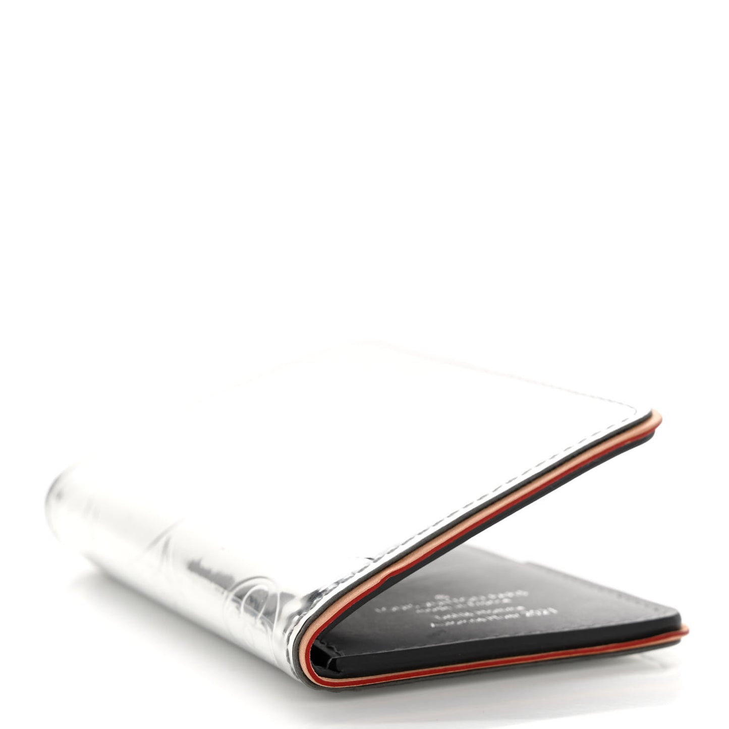 Monogram Mirror Slender Pocket Organizer