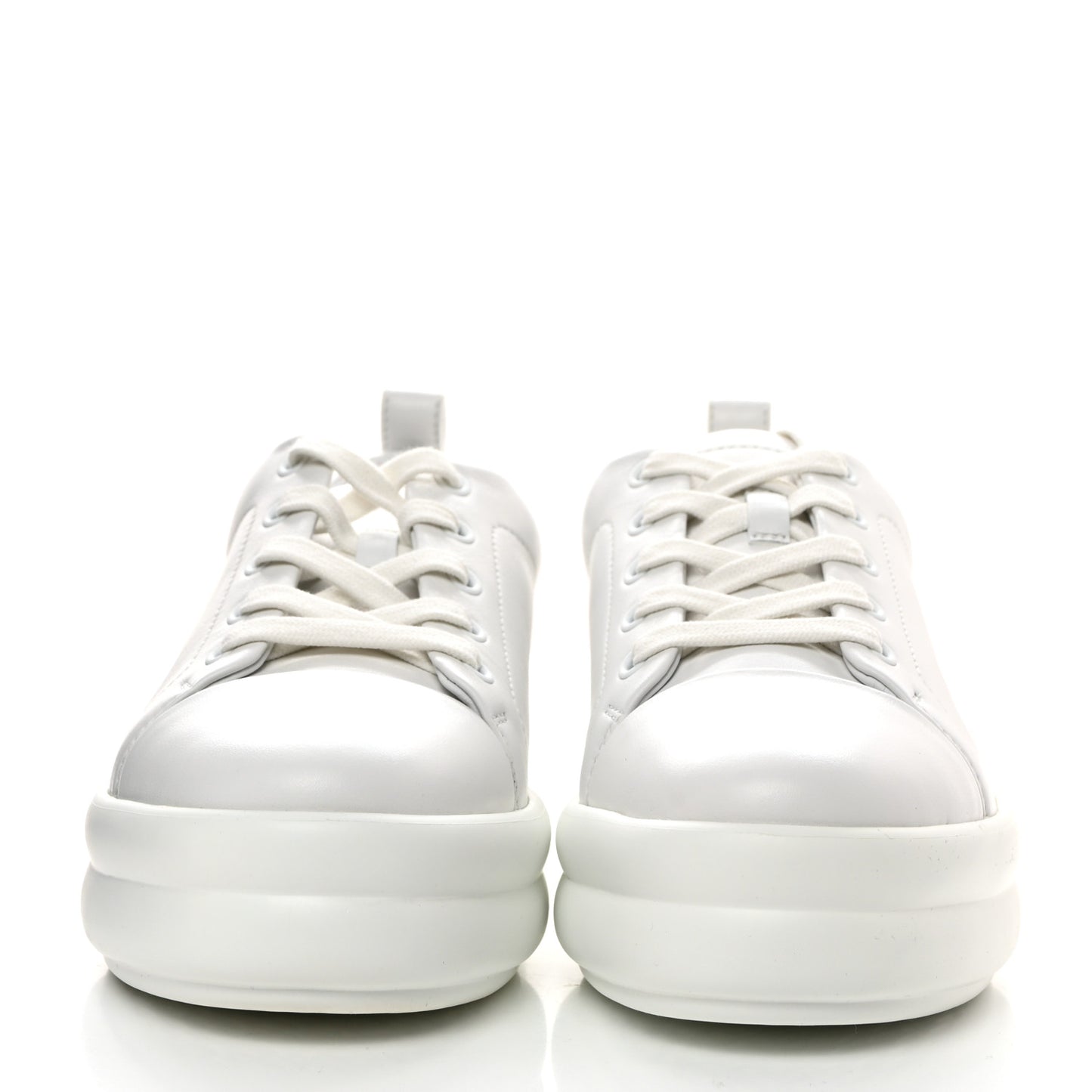 Calfskin Womens Happy Sneakers 36.5 White