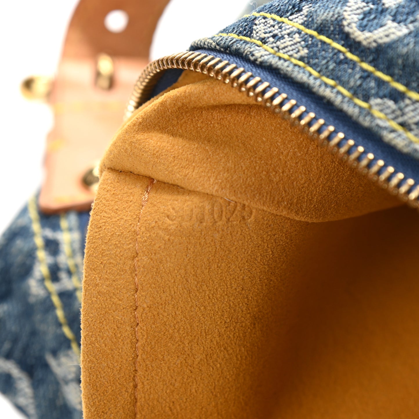 Monogram Denim Baggy PM Blue