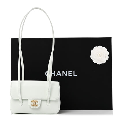 Chanel Shiny Caviar Mini Preppy Coco Shoulder Bag Light Blue 11 of 11