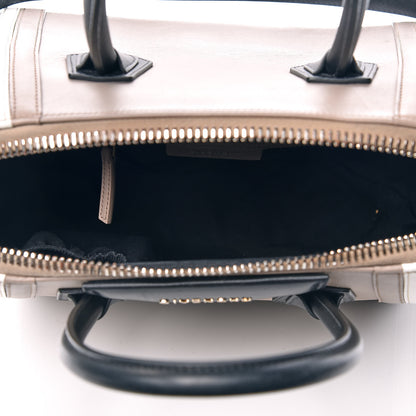 Givenchy Calfskin Small Tri-Color Antigona Beige Black White 7 of 15