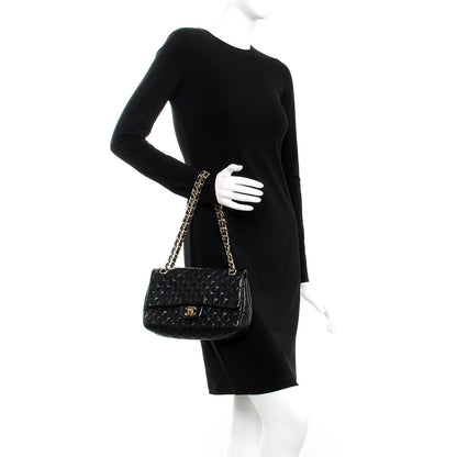 Chanel Lambskin Micro Quilted Small Single Flap Black 3 of 9