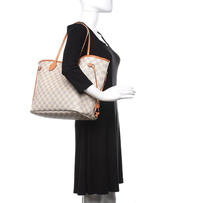 Louis Vuitton Damier Azur Neo Neverfull MM 2 of 24