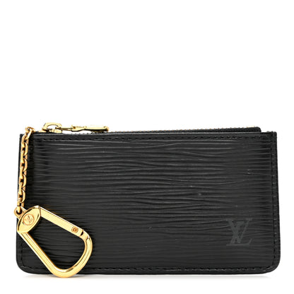 Louis Vuitton Epi Key Pouch Black 1 of 7