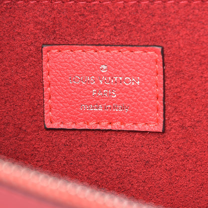 Louis Vuitton Calfskin Pochette Jour PM Poppy 6 of 8