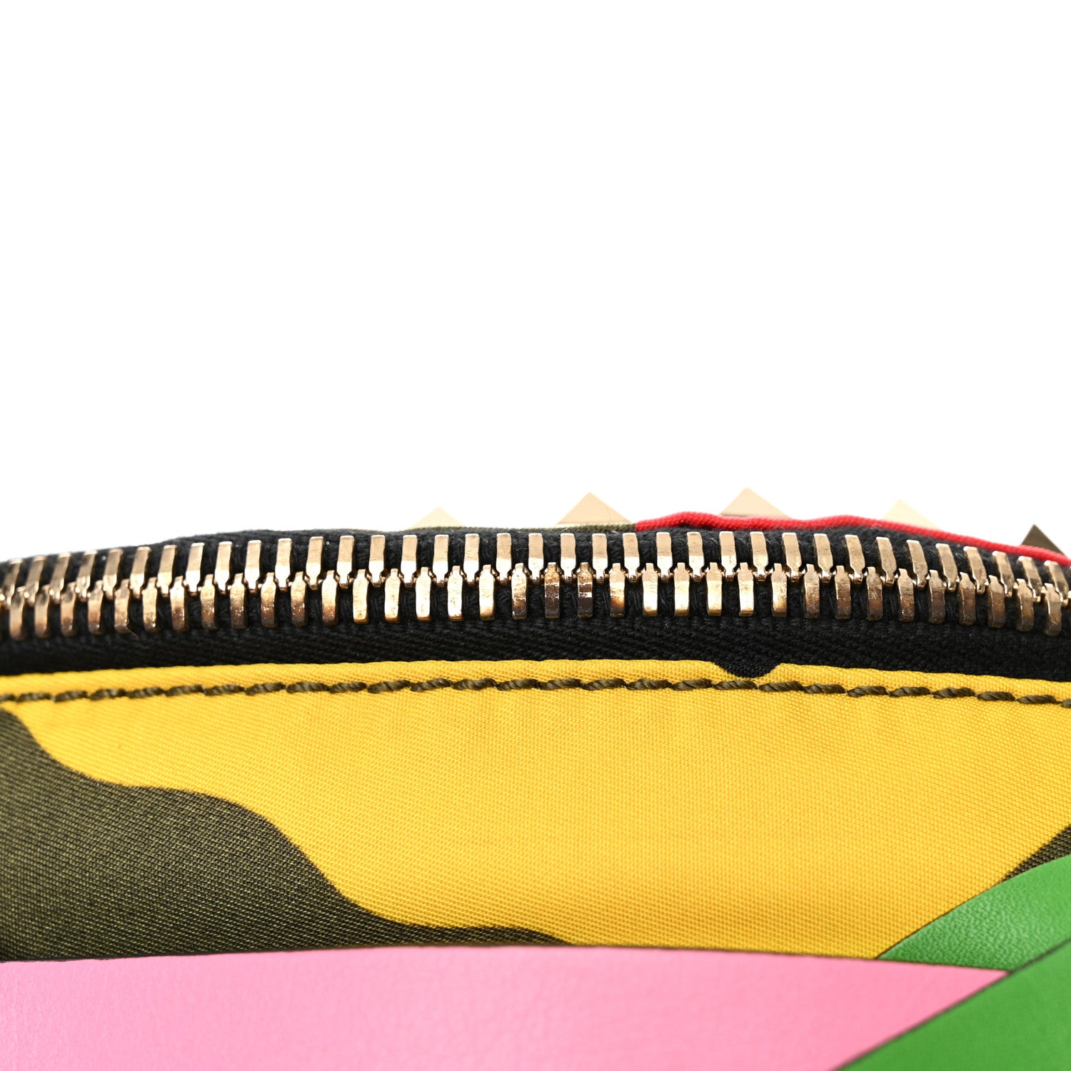 Valentino Garavani Nylon Psychedelic Camouflage Medium Rockstud Backpack Multicolor 11 of 12