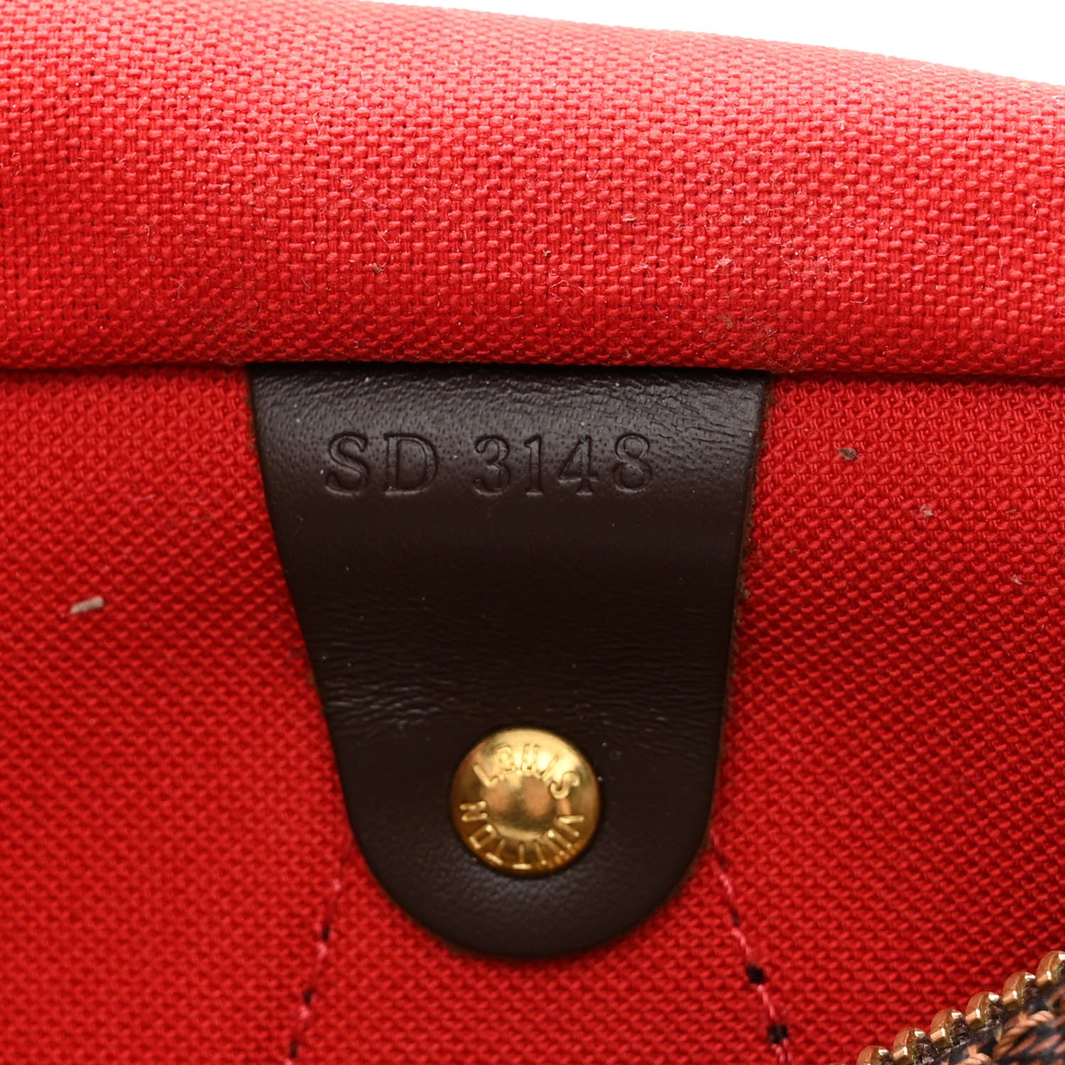 Louis Vuitton Damier Ebene Speedy 30 5 of 9