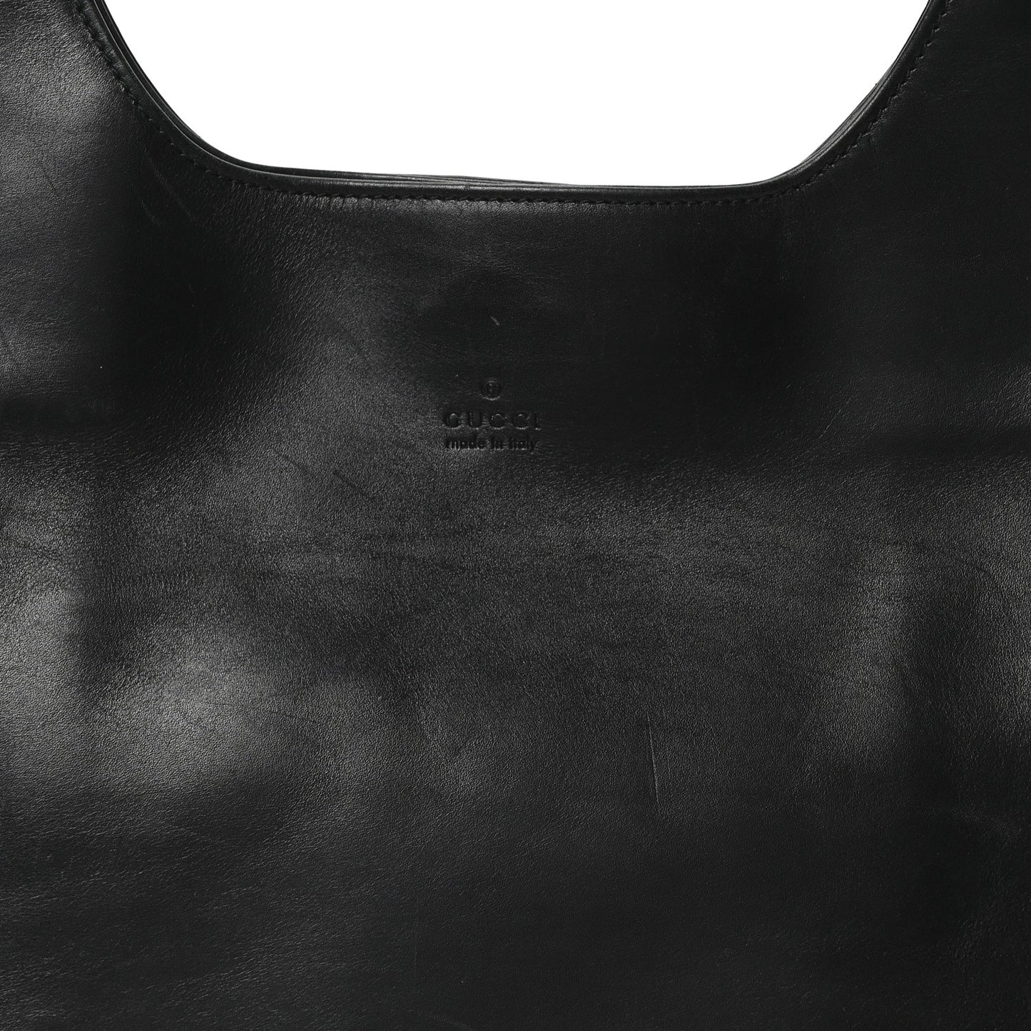 Calfskin Hobo Bag Black