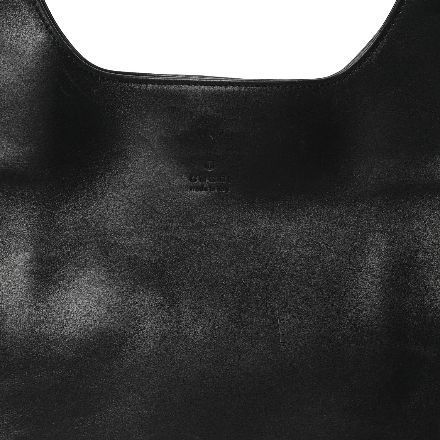Gucci Calfskin Hobo Bag Black 8 of 10