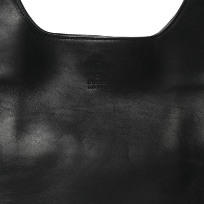 Gucci Calfskin Hobo Bag Black 8 of 10