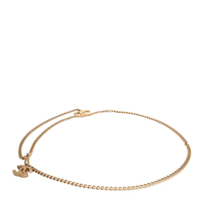 Chanel Metal Quilted CC Chain Logo Belt Gold 2 of 3
