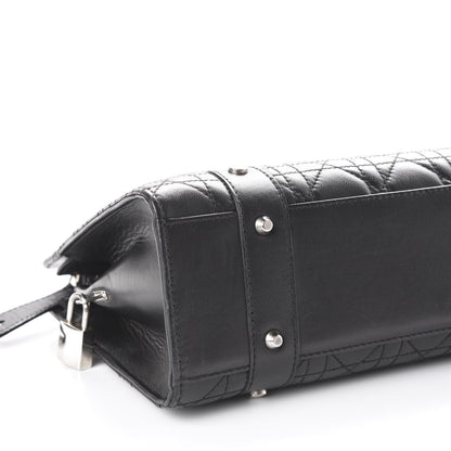 Christian Dior Calfskin Cannage Soft East West Lady Dior Black 8 of 10