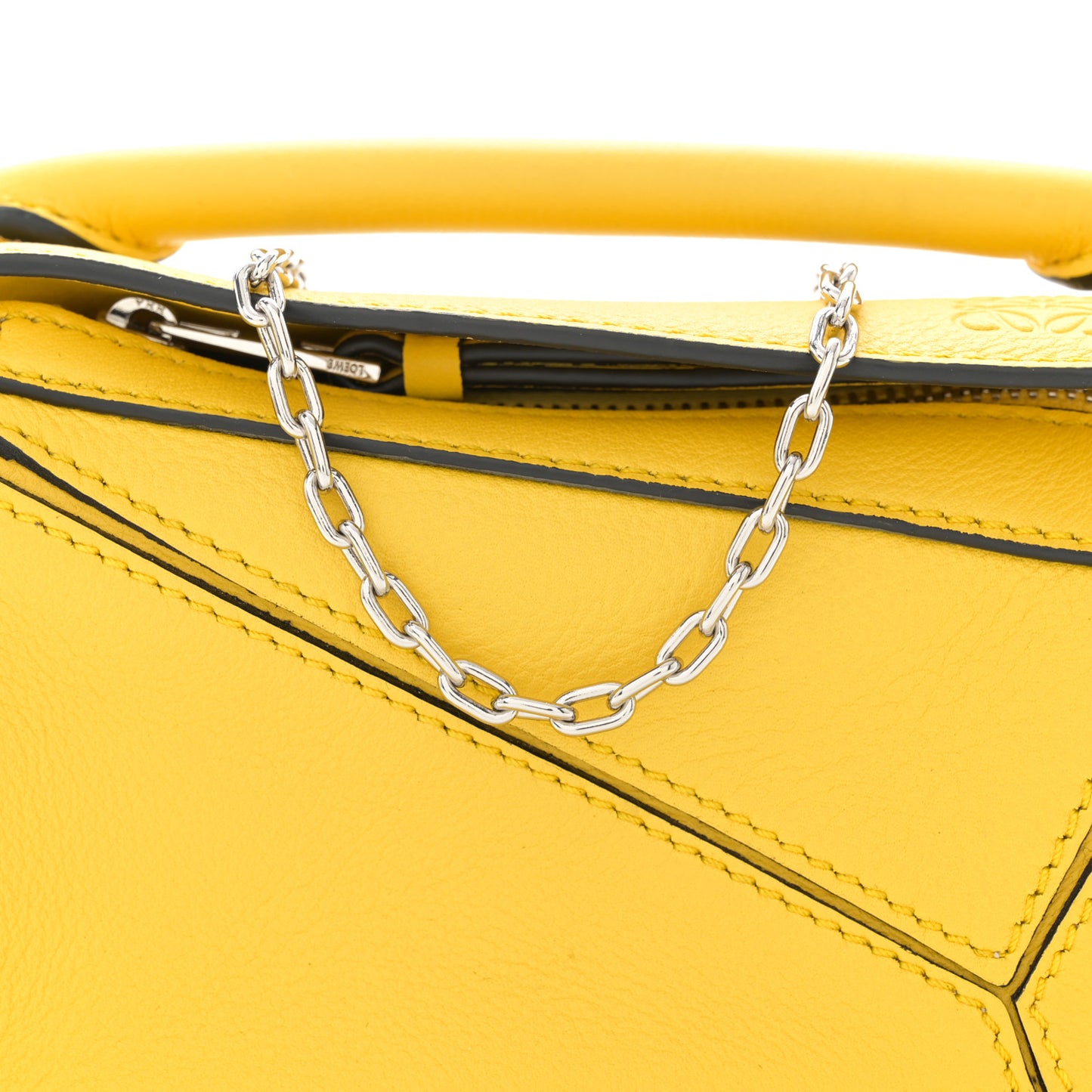 Calfskin Nano Puzzle Bag Yellow