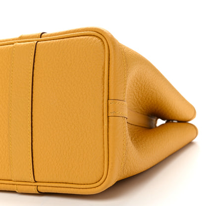 Hermes Vache Country Garden Party 30 TPM Jaune Ambre 10 of 10