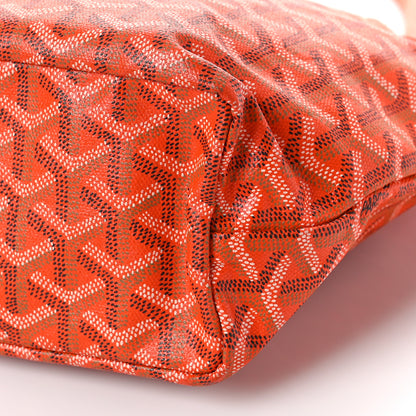 Goyard Goyardine Saint Louis Junior Jr PM Tote Orange 7 of 10