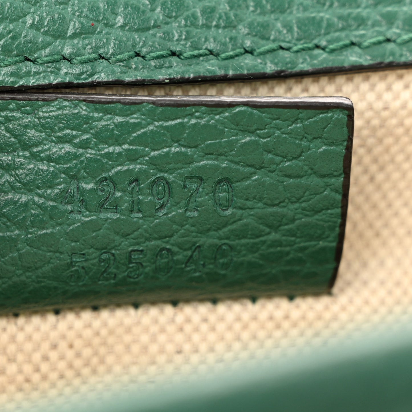 Calfskin Mini Dionysus Shoulder Bag Emerald