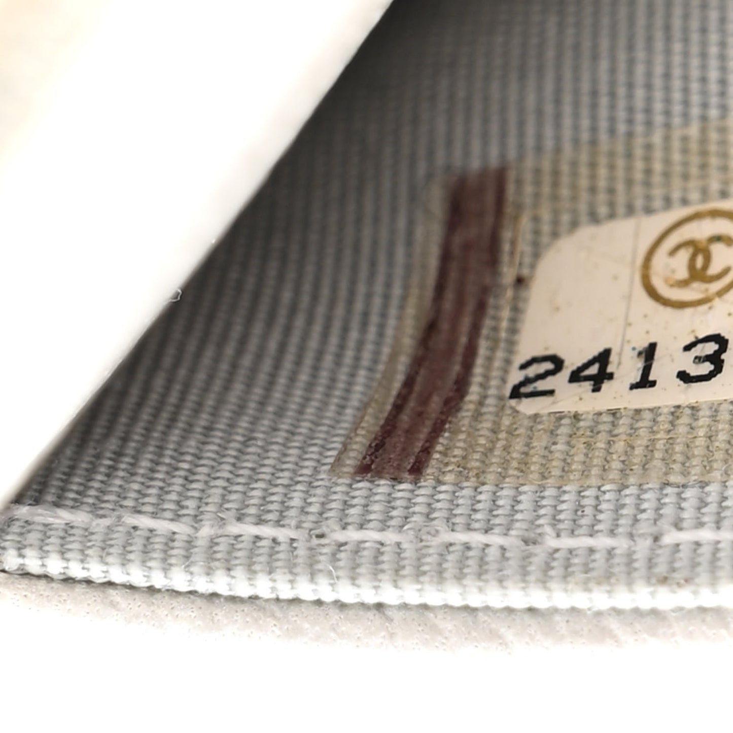 Metallic Caviar Quilted Boy Wallet On Chain WOC Silver