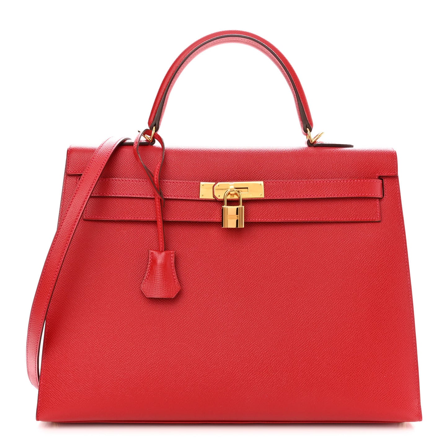Epsom Kelly Sellier 35 Rouge Casaque