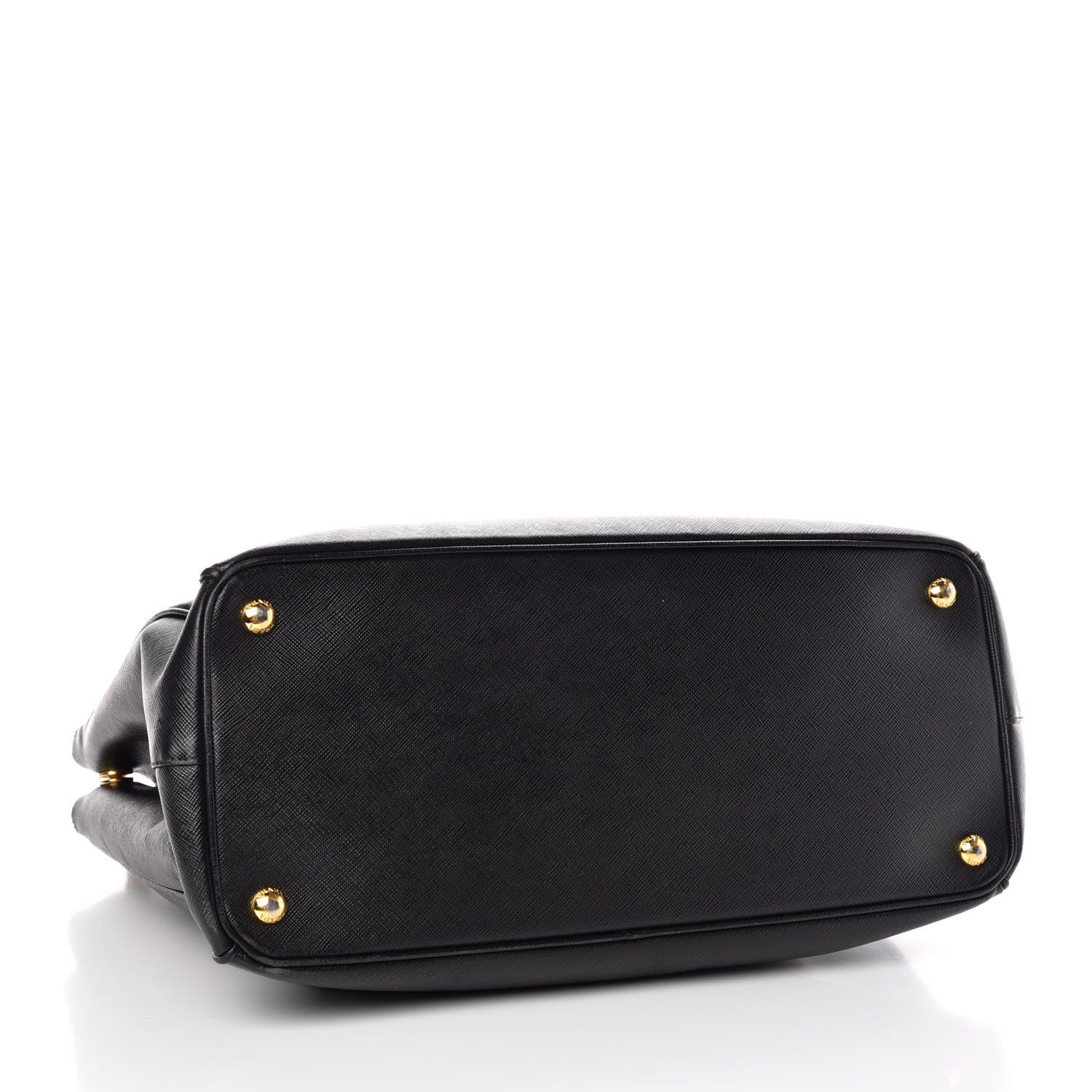Prada Saffiano Medium Galleria Double Zip Tote Black 4 of 16