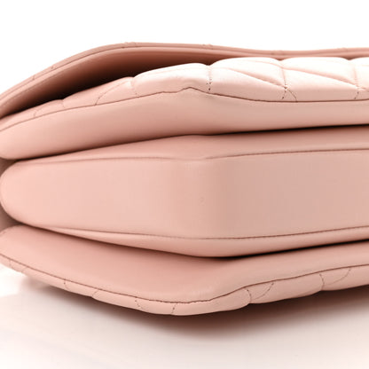 Chanel Lambskin Quilted Small Trendy Chain CC Flap Dual Handle Bag Light Pink 9 of 13