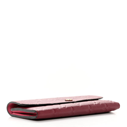 Louis Vuitton Empreinte Emilie Wallet Raisin 4 of 11