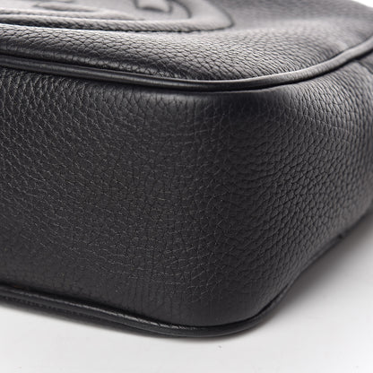 Gucci Pebbled Calfskin Small Soho Disco Bag Black 9 of 11