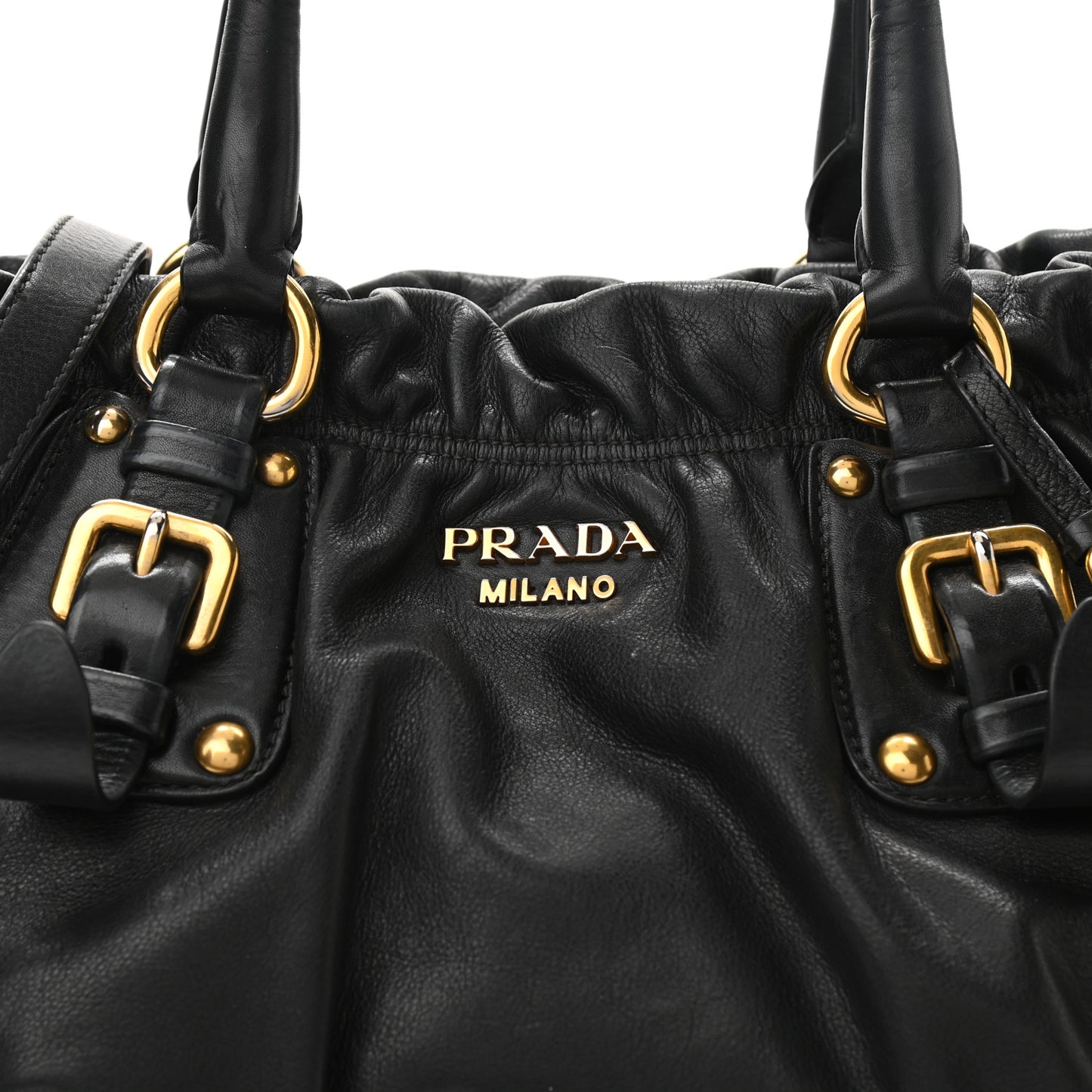 Soft Calf Shopping Bag Black