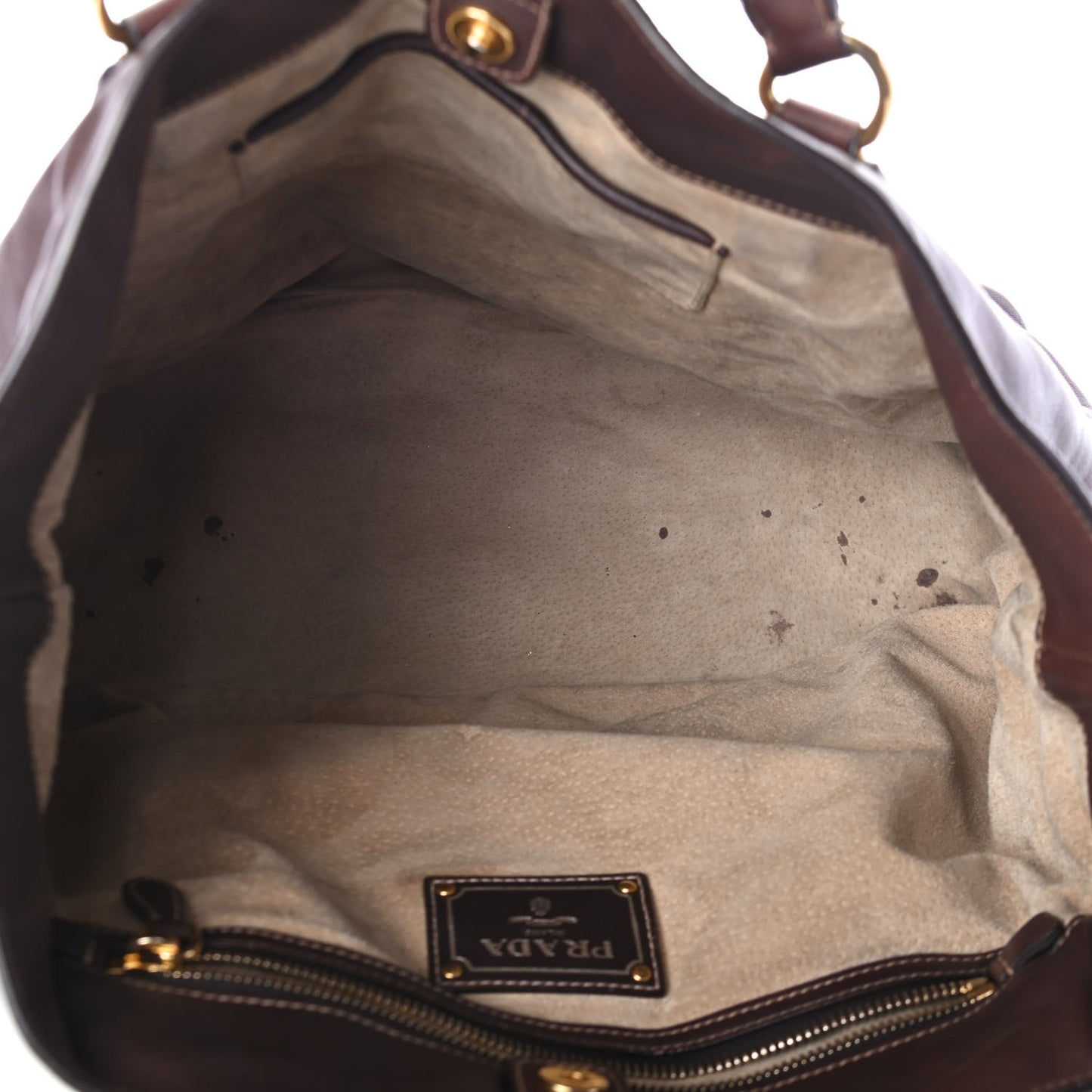 Soft Calf Shopping Tote Nocciolo