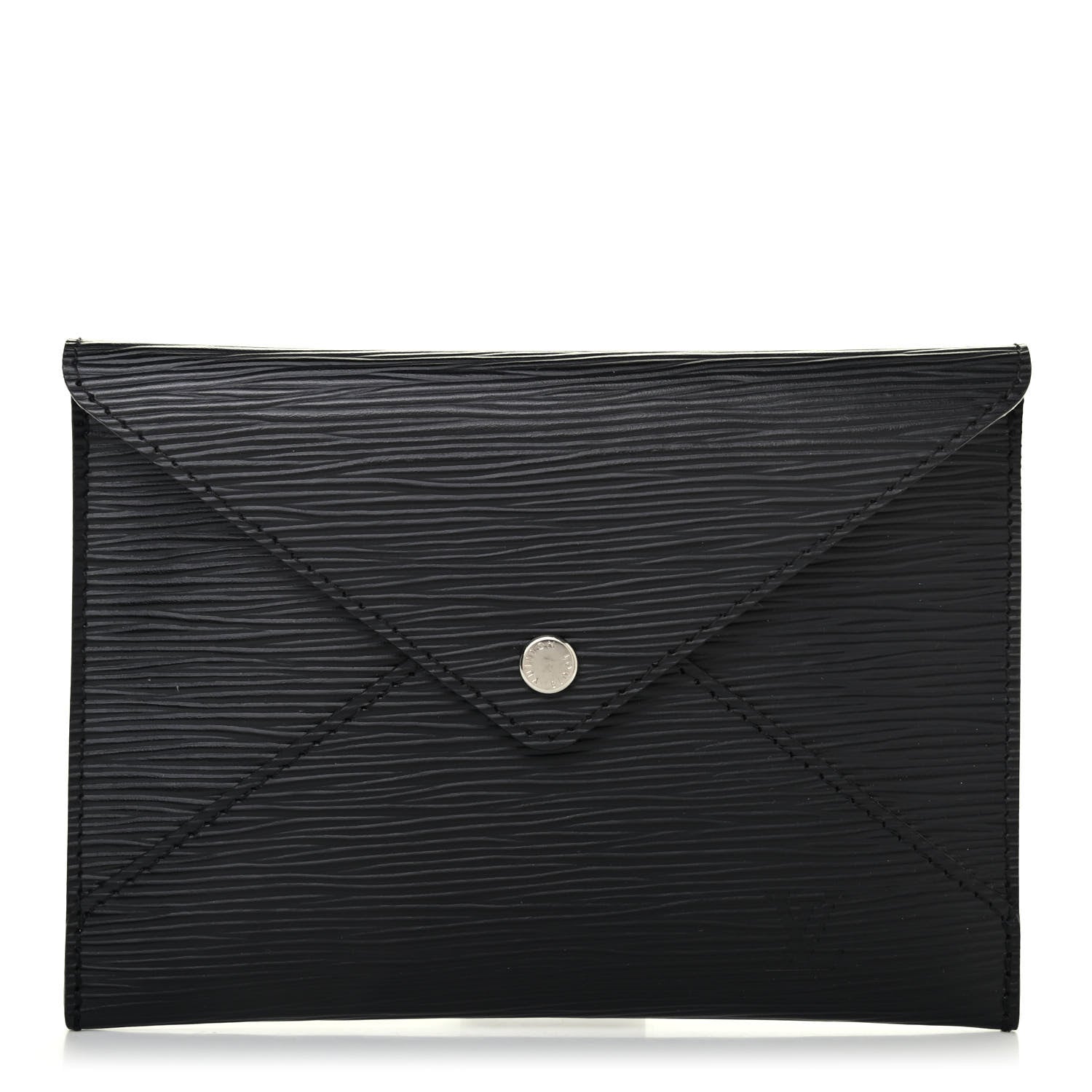 Louis Vuitton Epi Envelope Pouch Black 1 of 4