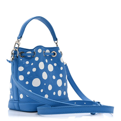 Louis Vuitton LV X YK Empreinte Nano Noe MM Blue White 3 of 9