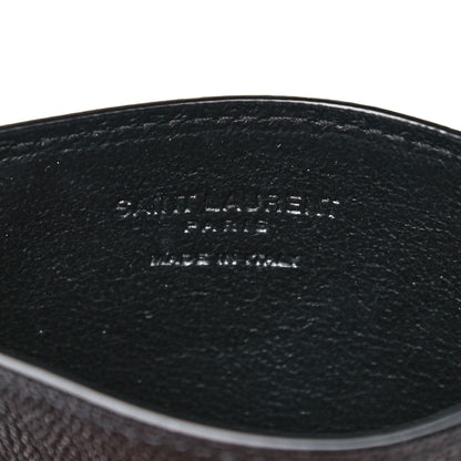 Saint Laurent Grain De Poudre Uptown Chain Wallet Black 11 of 16