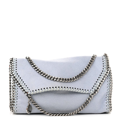 Stella McCartney Shaggy Deer Mini Falabella Crossbody Bag Duck Blue 1 of 12