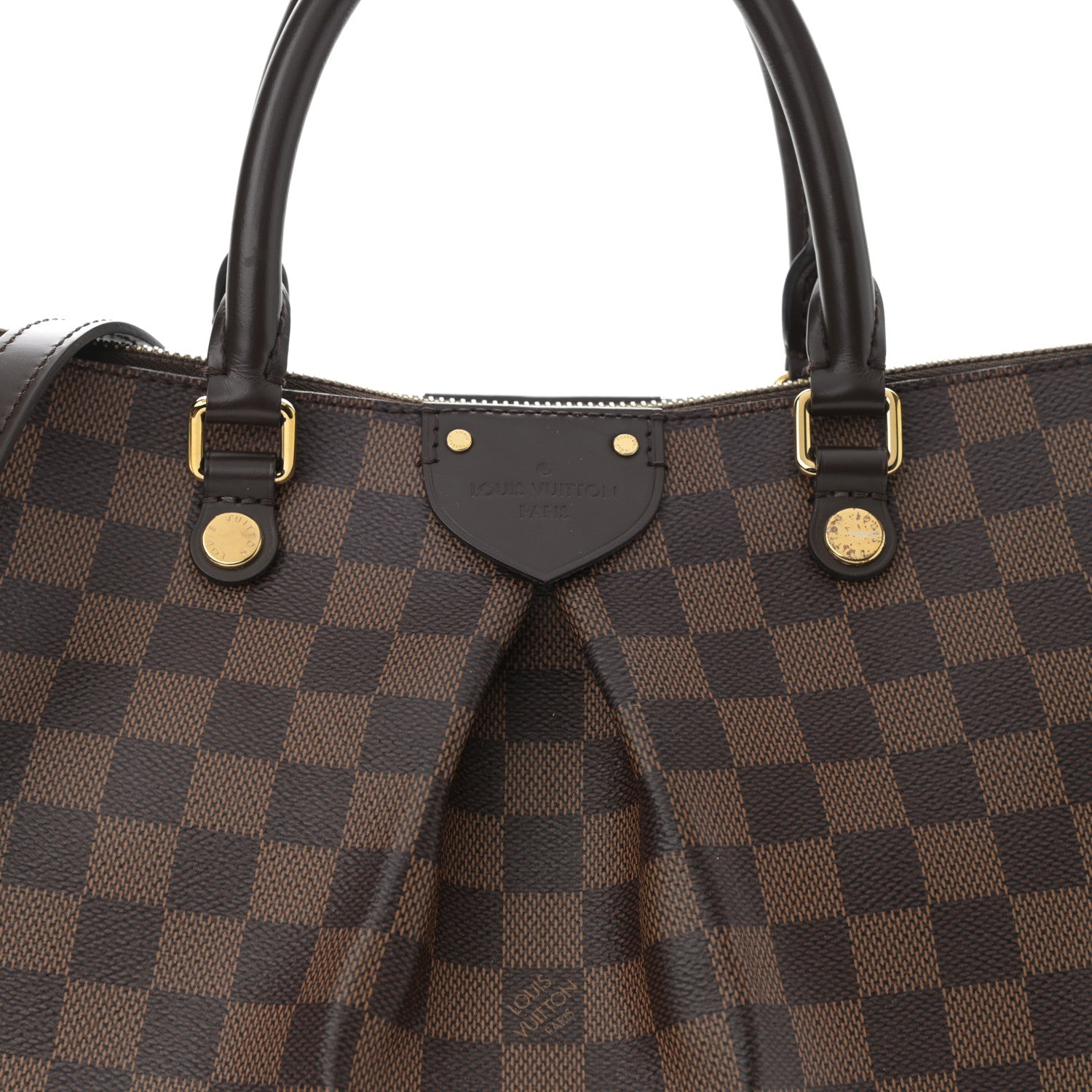 Louis Vuitton Damier Ebene Siena MM 2 of 8
