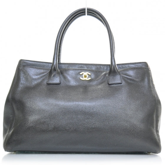 Chanel Caviar Cerf Shopper Tote Brown 1 of 13
