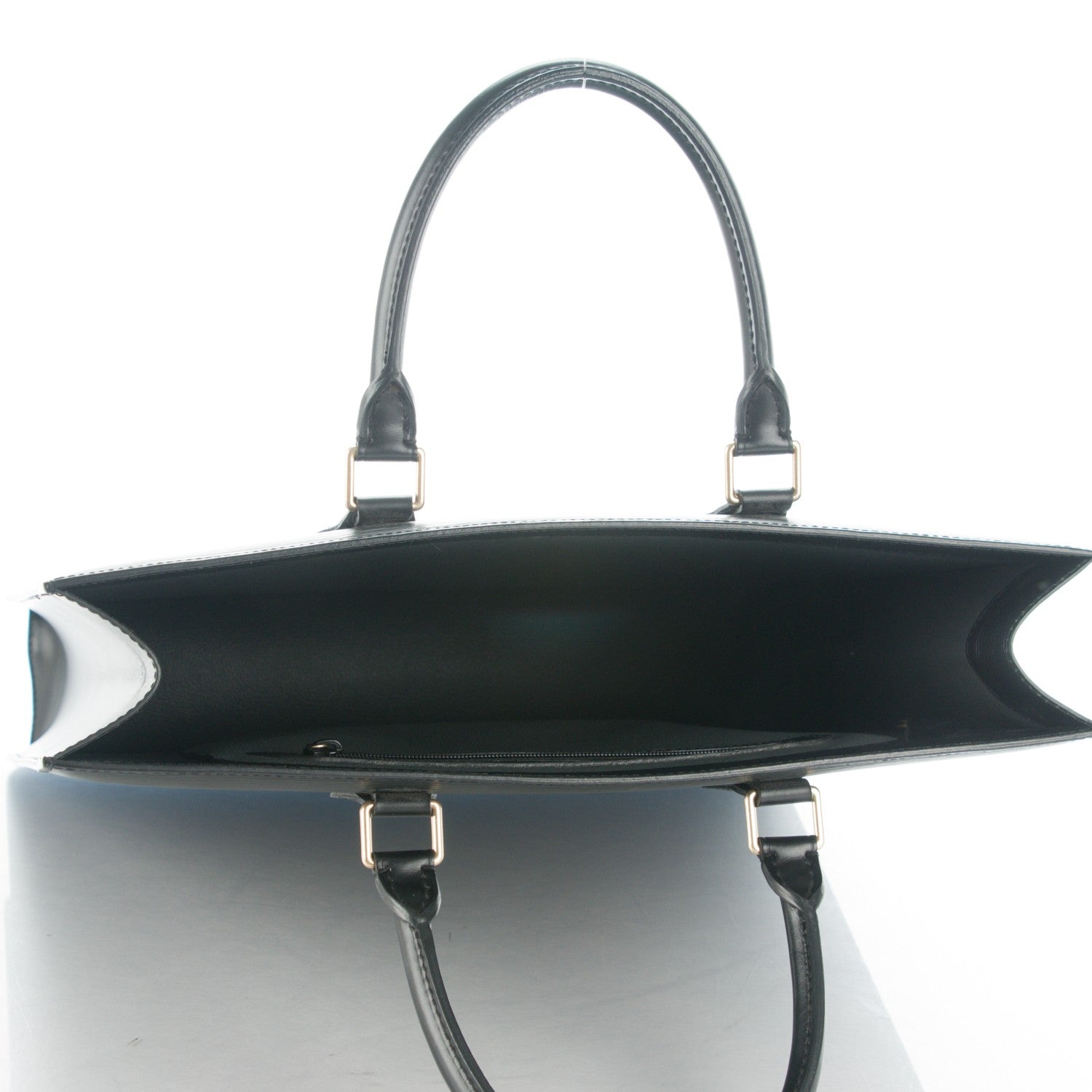 Louis Vuitton Epi Sac Plat GM Black 5 of 6