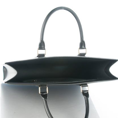Louis Vuitton Epi Sac Plat GM Black 5 of 6