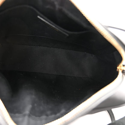Saint Laurent Calfskin Matelasse Monogram Lou Camera Bag Storm 5 of 10