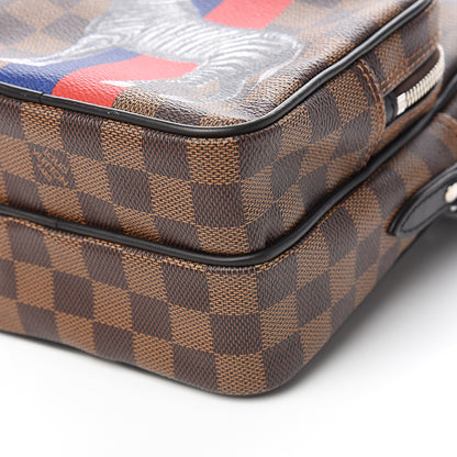 Louis Vuitton Damier Ebene Savane Amazone 22 8 of 9
