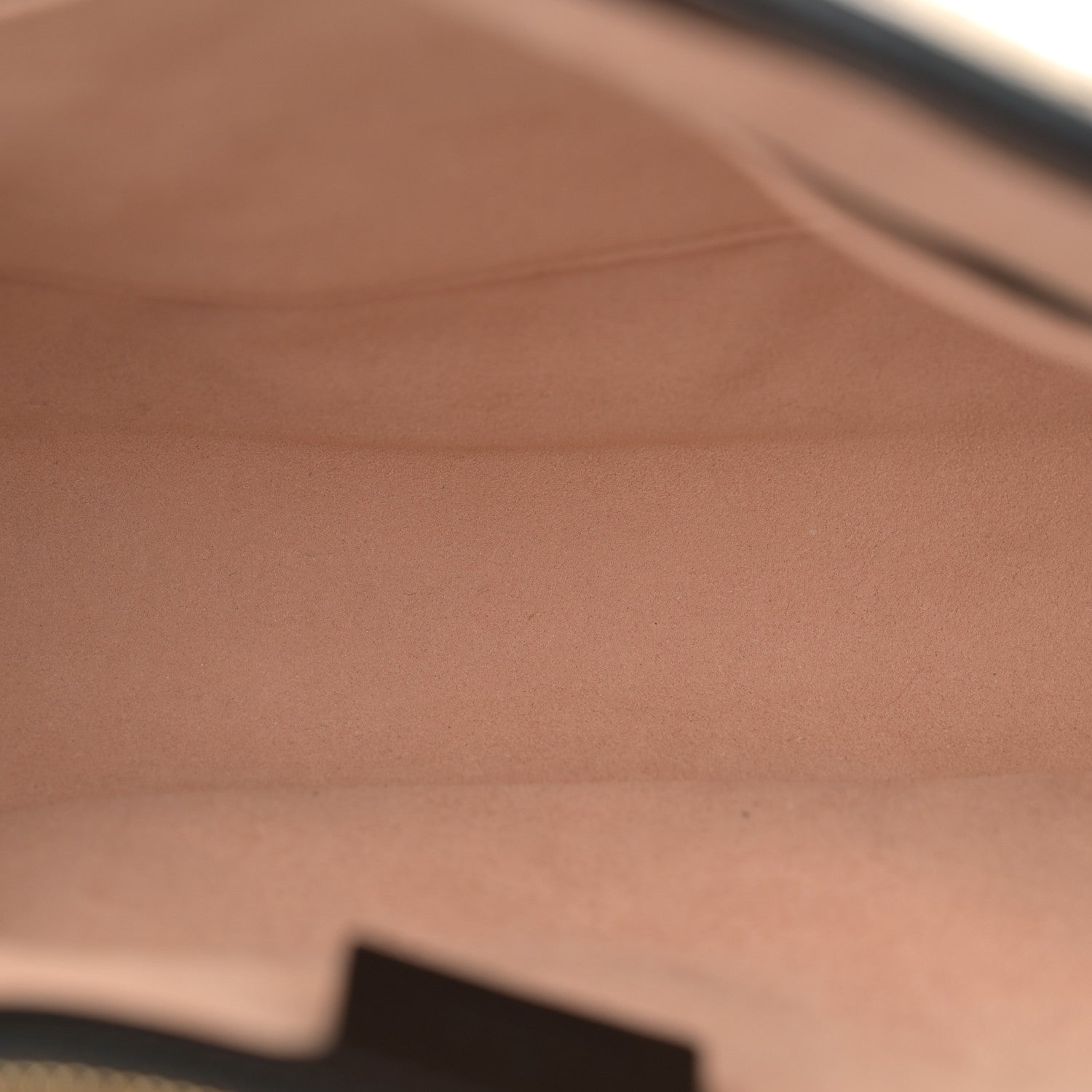 Gucci Monogram Azalea Calfskin Matelasse Diagonal Medium GG Marmont Shoulder Bag Beige Ebony Black 5 of 13