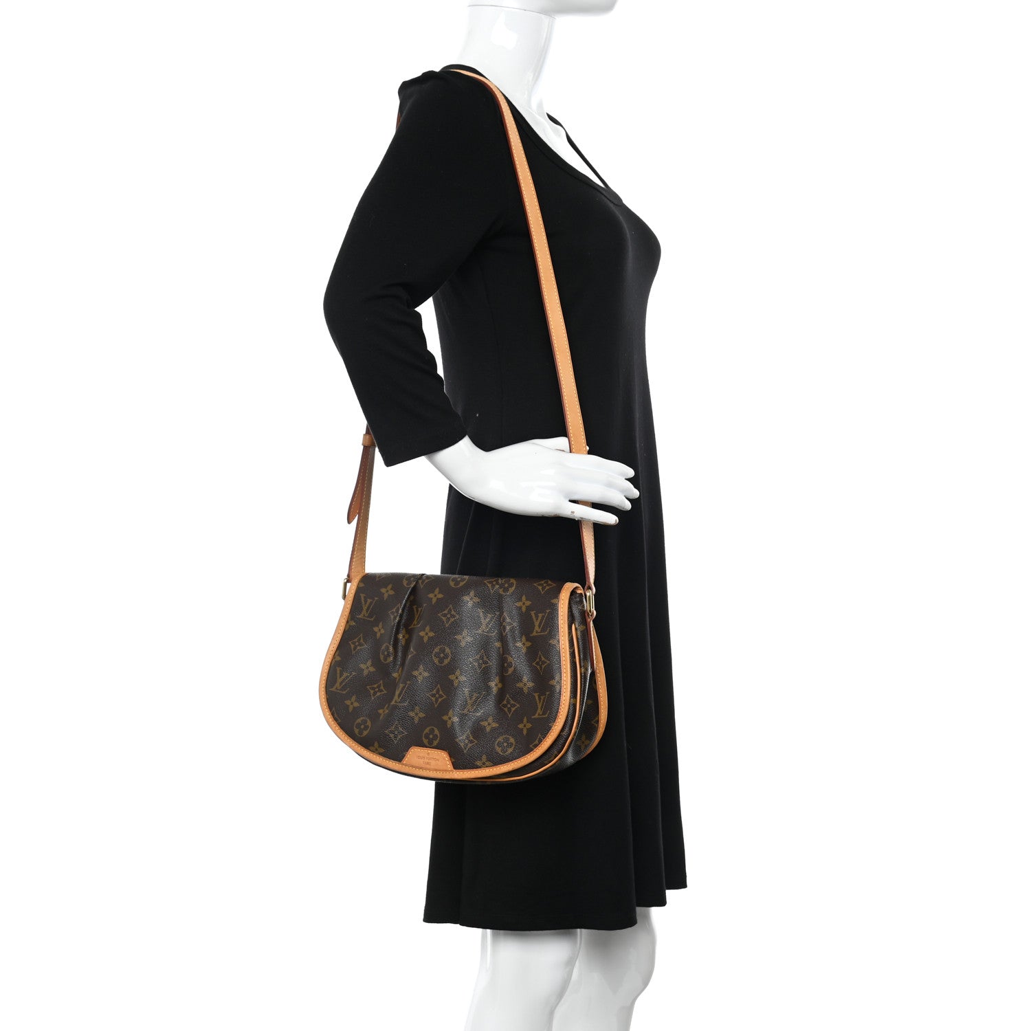 Louis Vuitton Monogram Menilmontant PM 3 of 9