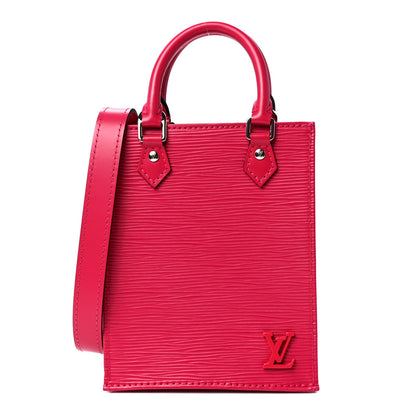 Louis Vuitton Epi Petit Sac Plat Rose Pondicherry 1 of 11