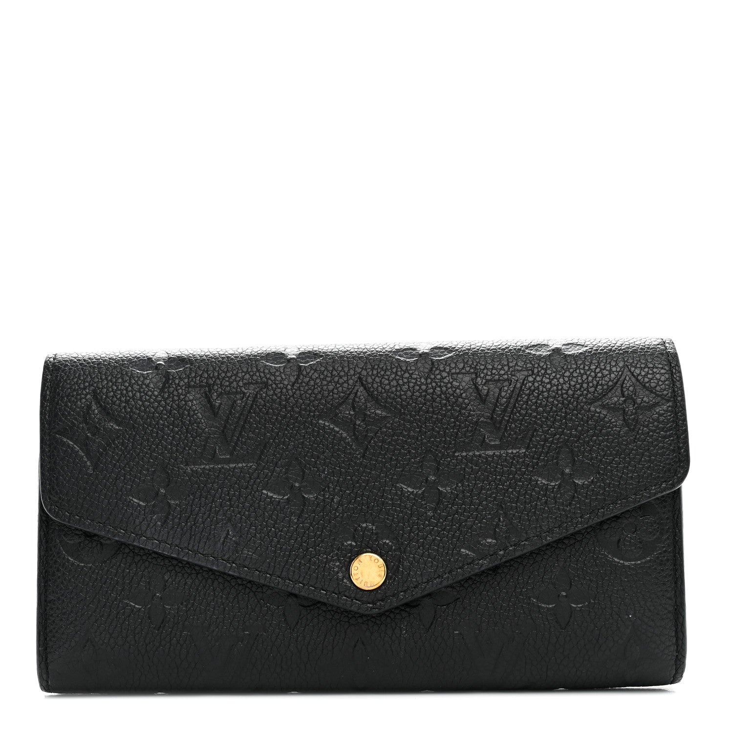 Louis Vuitton Empreinte Sarah Wallet NM Black 1 of 7