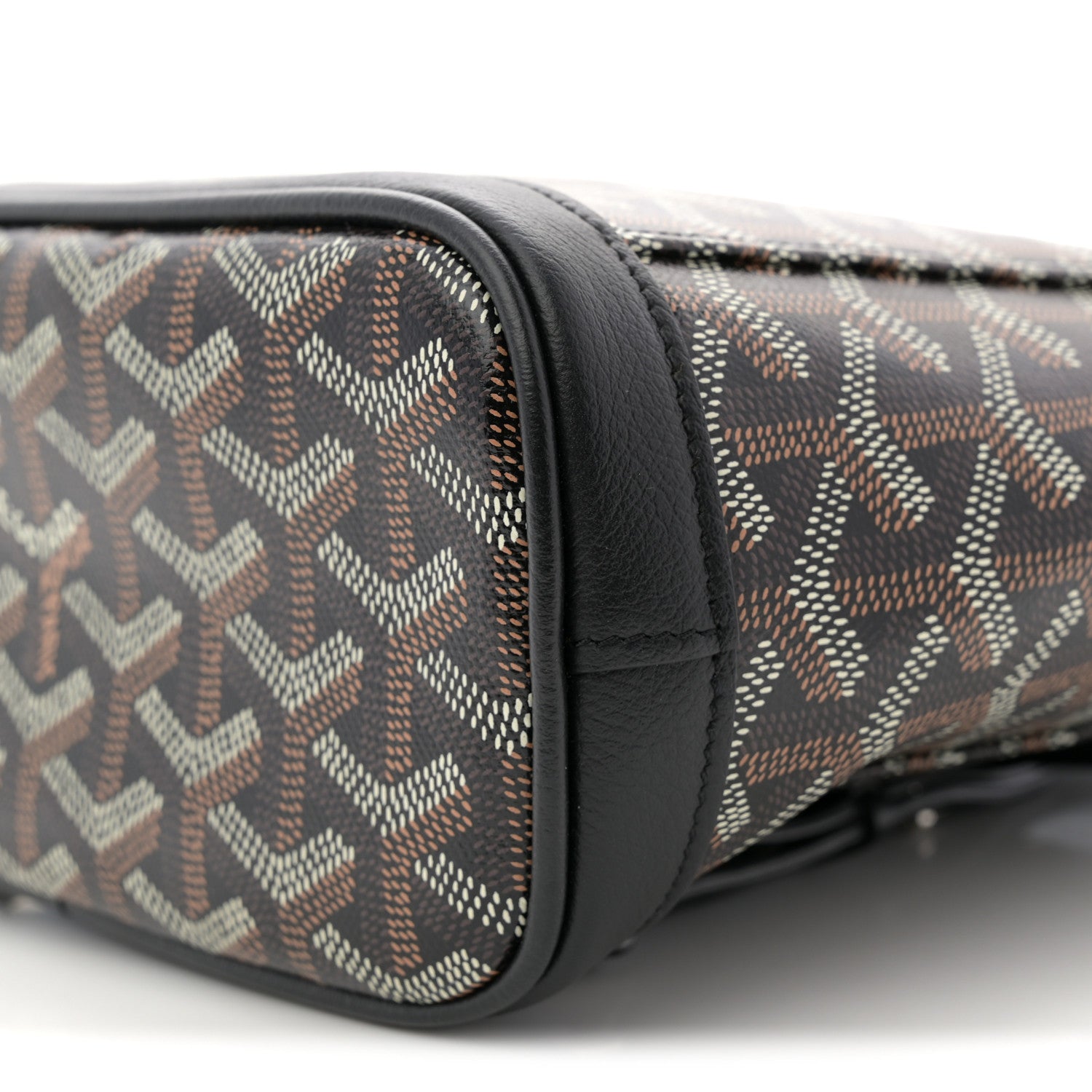 Goyard Goyardine Calfskin Mini Alpin Backpack Black 9 of 10