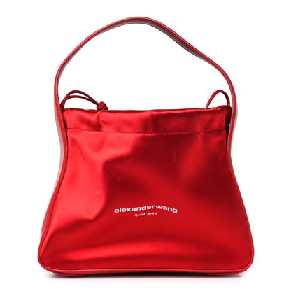 Alexander Wang Satin Calfskin Small Ryan Bag Bright Red 1 of 9