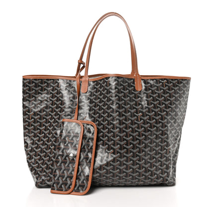 Goyard Goyardine Saint Louis GM Black Gold 3 of 11