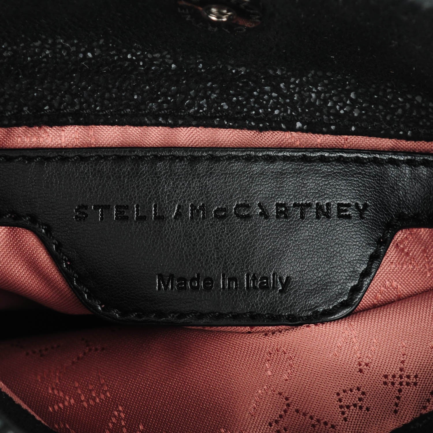 Stella McCartney Shaggy Deer Star Falabella Flat Crossbody Black 6 of 7
