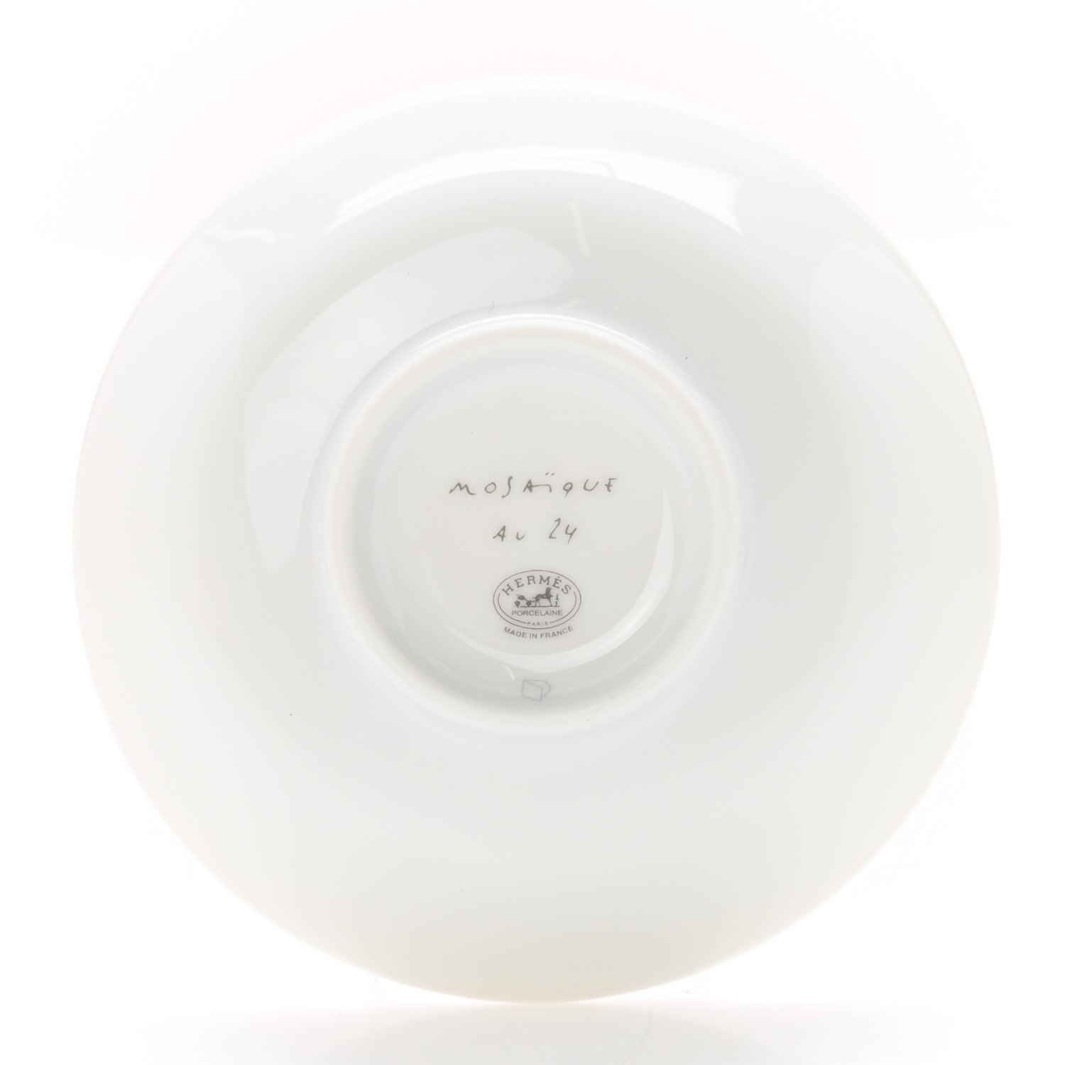 Hermes Porcelain Mosaique au 24 Soy Dish 3 of 5