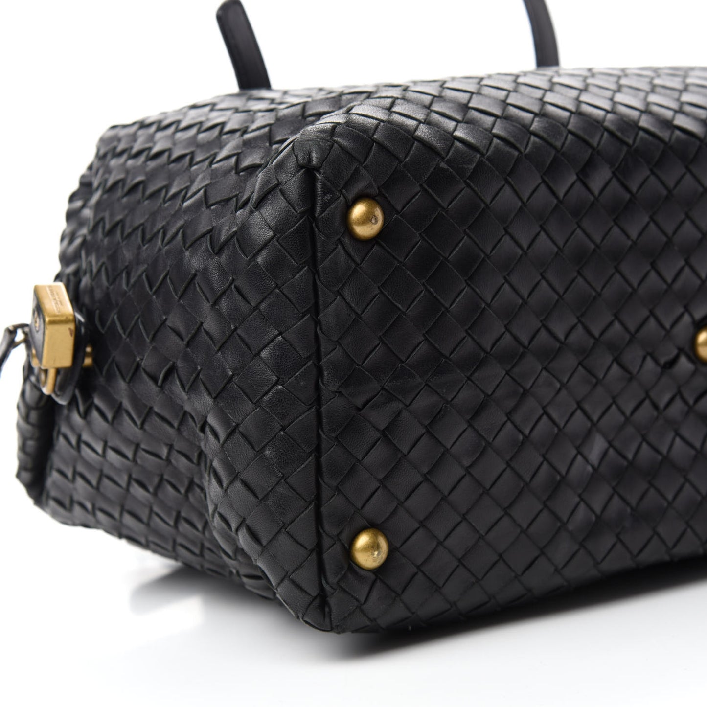 Nappa Intrecciato Boston Black